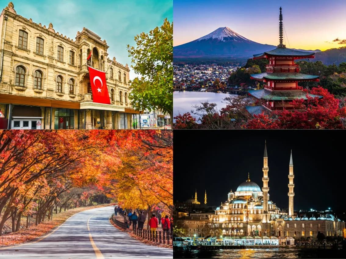 Corea del Sur, Japón y Turquía – 19 Noches 20 Días | Seúl, Palacio Gyeongbokgung, DMZ, Gyeongju, Busan, Osaka, Hiroshima, Nara, Kioto, Shirakawago, Takayama, Hakone, Tokio, Estambul