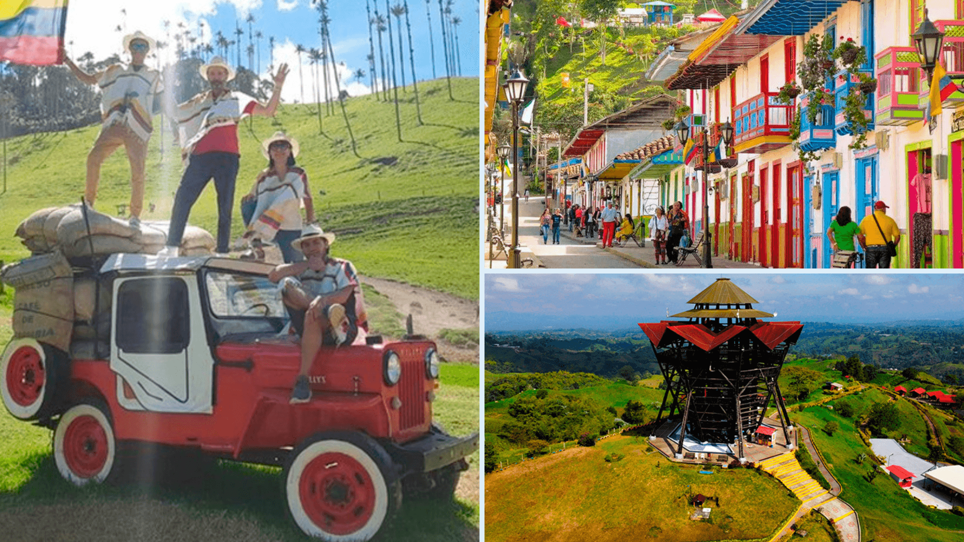 EJE CAFETERO - PUEBLIANDO Y VALLE DEL COCORA 